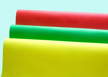 Полная ткань Spunbond PP ряда цвета не сплетенная делают водостойким/ткань FireproofPolypropylene не сплетенная