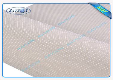 Recyclable белый крен не сплетенной ткани Spunbond полипропилена воздухопроницаемый небольшой
