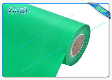 Зеленая ткань полипропилена не сплетенная на драпирование/софа/валик 10 - 150gsm