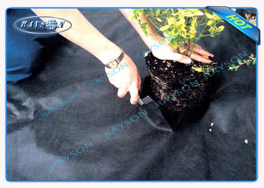 Крышка земледелия Degradable дружелюбного сверхмощного рулона ткани управлением засорителя черная не сплетенная