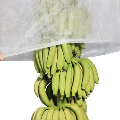 сумки банана крышки земледелия 17gram не сплетенные УЛЬТРАФИОЛЕТОВЫЕ Nonwoven режа 100pcs в полиэтиленовый пакет