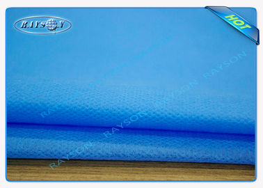 Голубая ткань SMS Non сплетенная медицинская для хирургических мантий/работая полотенца