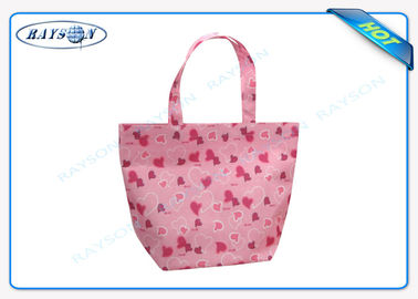 Эко- дружелюбные сумки не сплетенной ткани PP, не сплетенная хозяйственная сумка с печатью картин