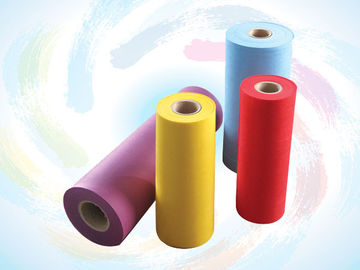 Изготовленный на заказ яркий тканевый материал PP Spunbond цвета не сплетенный для хозяйственных сумок