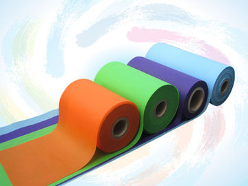 Изготовленный на заказ яркий тканевый материал PP Spunbond цвета не сплетенный для хозяйственных сумок